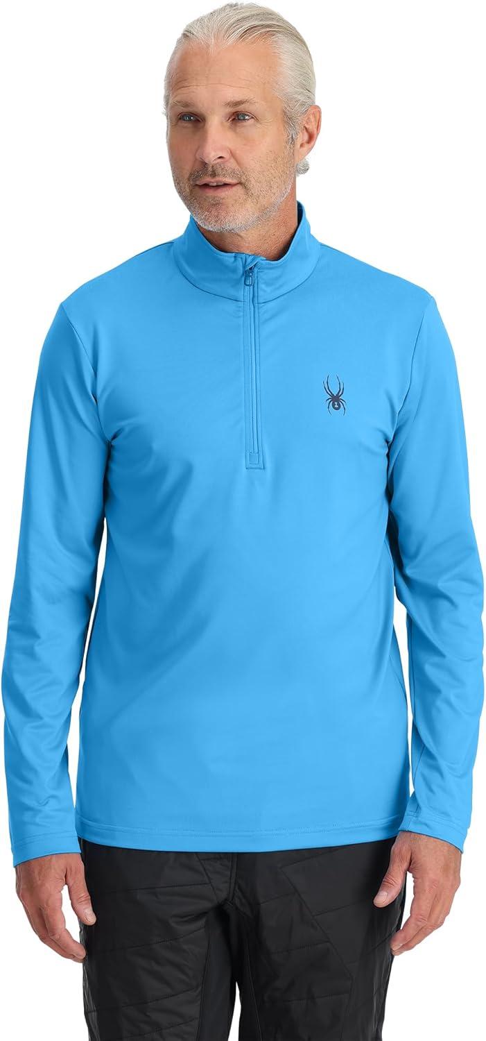 imageSpyder Mens Prospect Half Zip TneckAether Blue