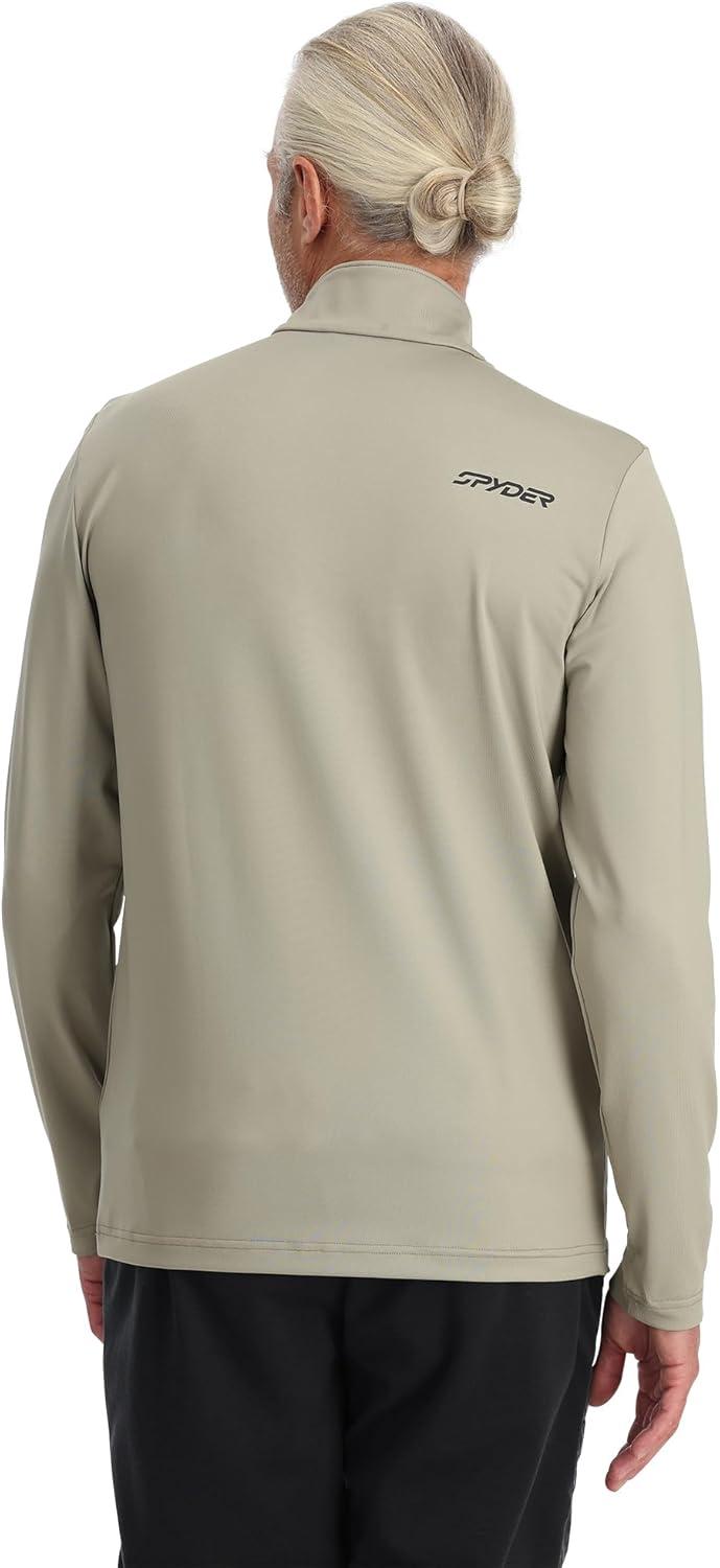 imageSpyder Mens Prospect Half Zip TneckConcrete