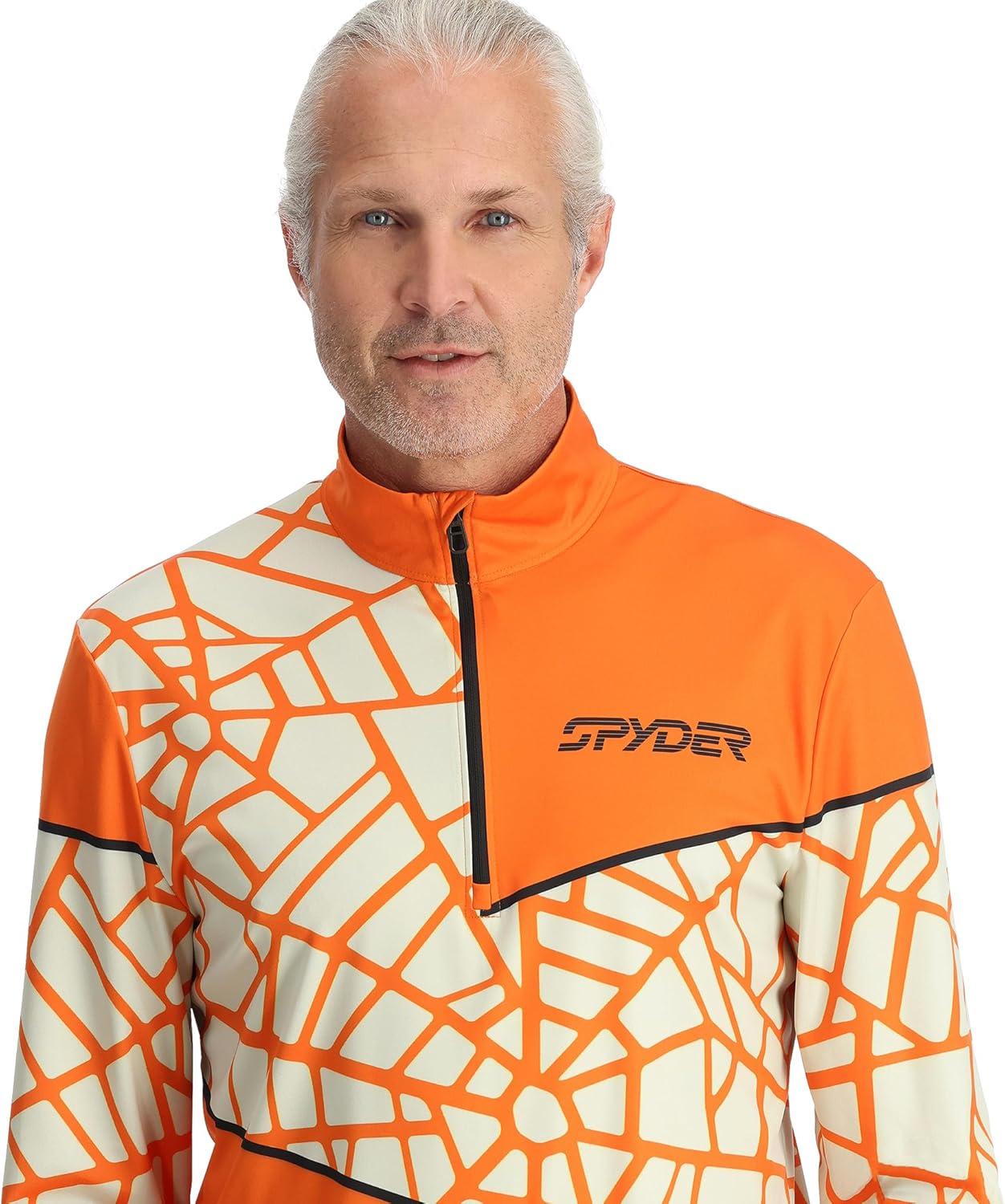 imageSpyder Mens Vital 12 ZipOrange Shock