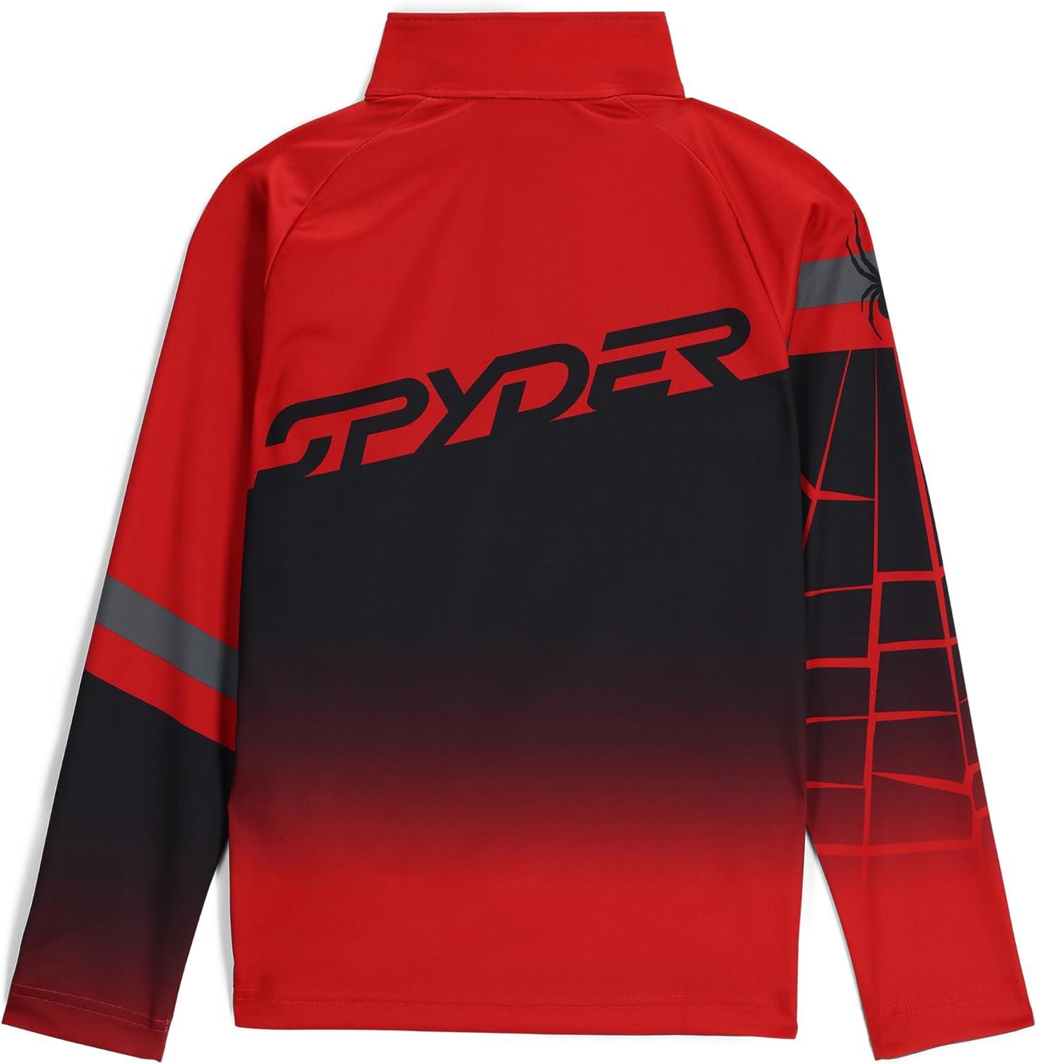 imageSpyder Toddler Boys Incline Half Zip Ski Base Layer Sweater JacketSpyder Red