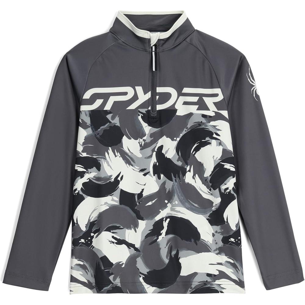 imageSpyder Boys Camo Half ZipPolar