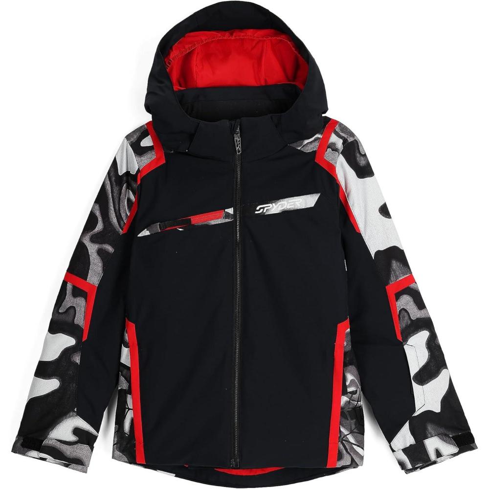 imageSpyder Boys Challenger Insulated Ski JacketBlack Combo