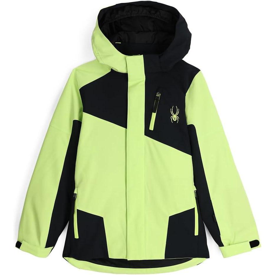 imageSpyder Boys Spyder Turner JacketLime Ice