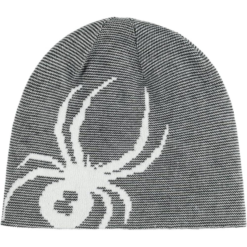 imageSpyder Boys Youth Reversible Bug Ski BeanieBlackescape