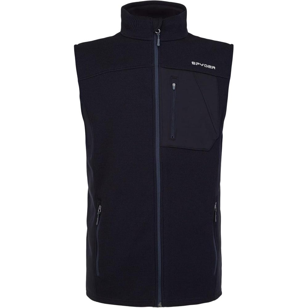 imageSpyder Mens Bandit Full Zip Fleece VestBlack S23