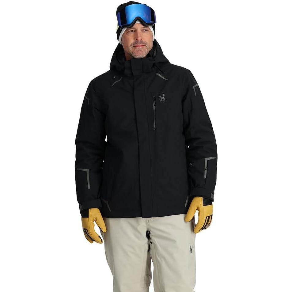 imageSpyder Mens Copper Insulated Ski Snow Hooded JacketBlack