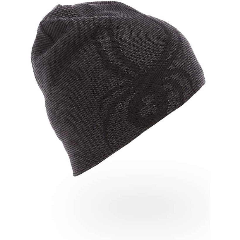 imageSpyder Mens Innsbruck Reversible Ski Winter BeanieBlack S2