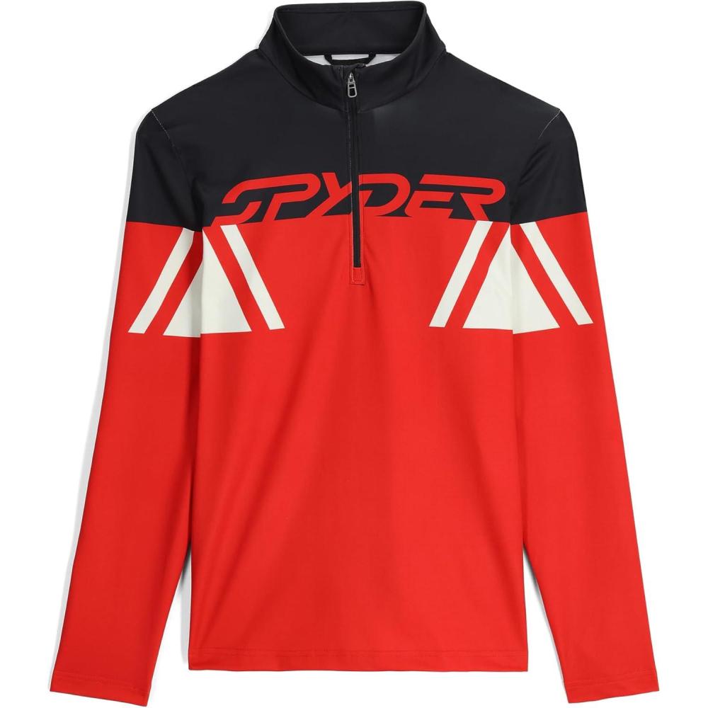 imageSpyder Mens Podium Half ZipSpyder Red