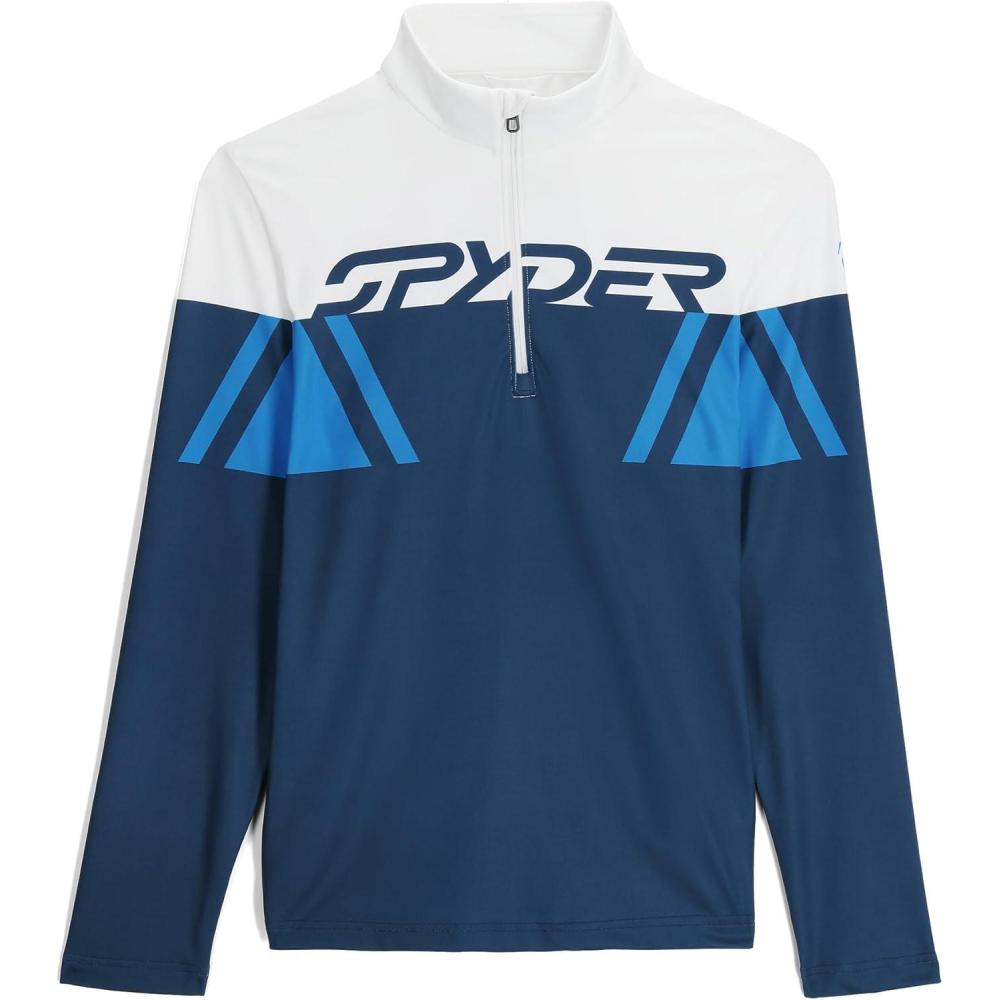 imageSpyder Mens Podium Half ZipTrue Navy
