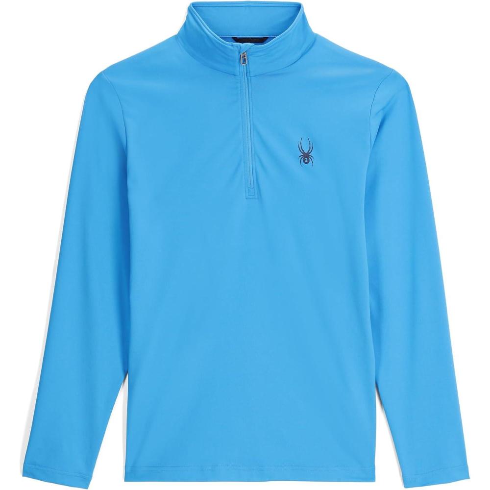imageSpyder Mens Prospect Half Zip TneckAether Blue