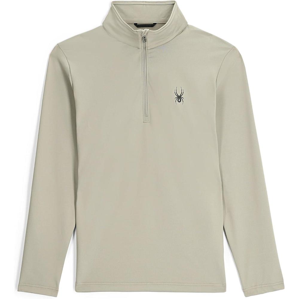 imageSpyder Mens Prospect Half Zip TneckConcrete