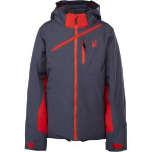 Spyder Boys Challenger Insulated Ski Jacket(Ebony Volcano)