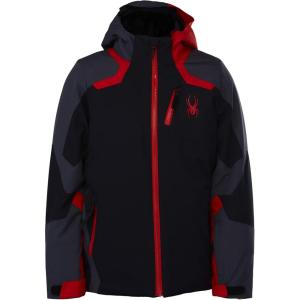 Spyder Boys Leader Insulated Ski Jacket(Black Ebony)