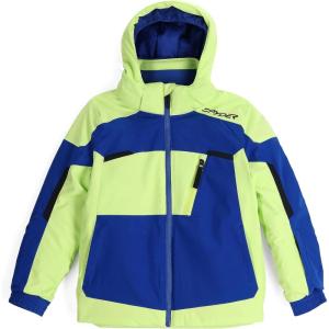 Spyder Boys Leader Insulated Ski Jacket(Lime Ice)
