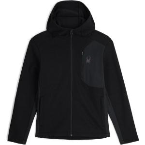 Spyder Men’s Bandit Hooded Jacket(Black)