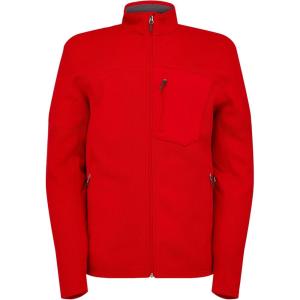 Spyder Men’s Bandit Hybrid Full Zip Mid Layer Jacket(Red)