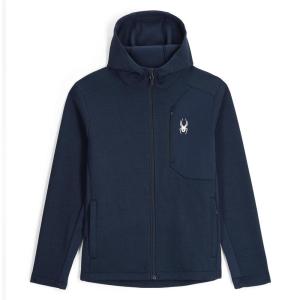 Spyder Men’s Bandit Zip Fleece Ski Base Layer Jacket(True Navy)