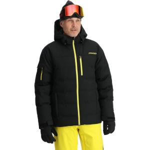 Spyder Men’s Bromont Insulated Puff Ski Jacket(Black 2)