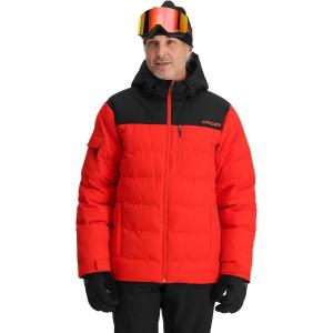 Spyder Men’s Bromont Insulated Puff Ski Jacket(Volcano)