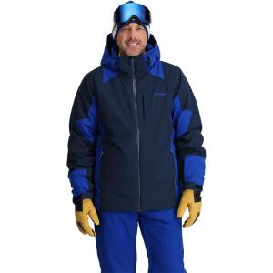 Spyder Men’s Contact Insulated Ski Snow Hooded Snow Jacket(True Navy)