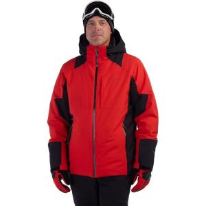 Spyder Men’s Contact Insulated Ski Snow Hooded Snow Jacket(Volcano S22)