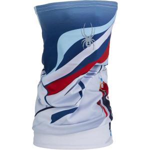 Spyder Men’s Cruise Tube Ski Neck Gaiter Face Mask Neck Warmer(Abyss White)