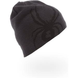 Spyder Men’s Innsbruck Reversible Ski Winter Beanie(Black S2)