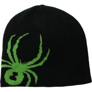 Spyder Men’s Innsbruck Reversible Ski Winter Beanie(Black/Blade)