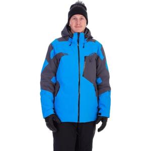 Spyder Men’s Leader Insulated Hooded Ski Snow Jacket(Collegiate)