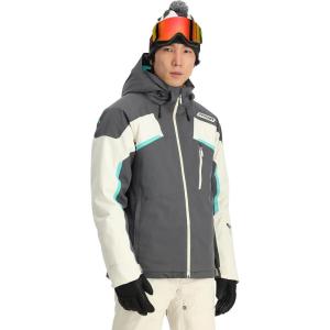 Spyder Men’s Leader Insulated Hooded Ski Snow Jacket(Polar)