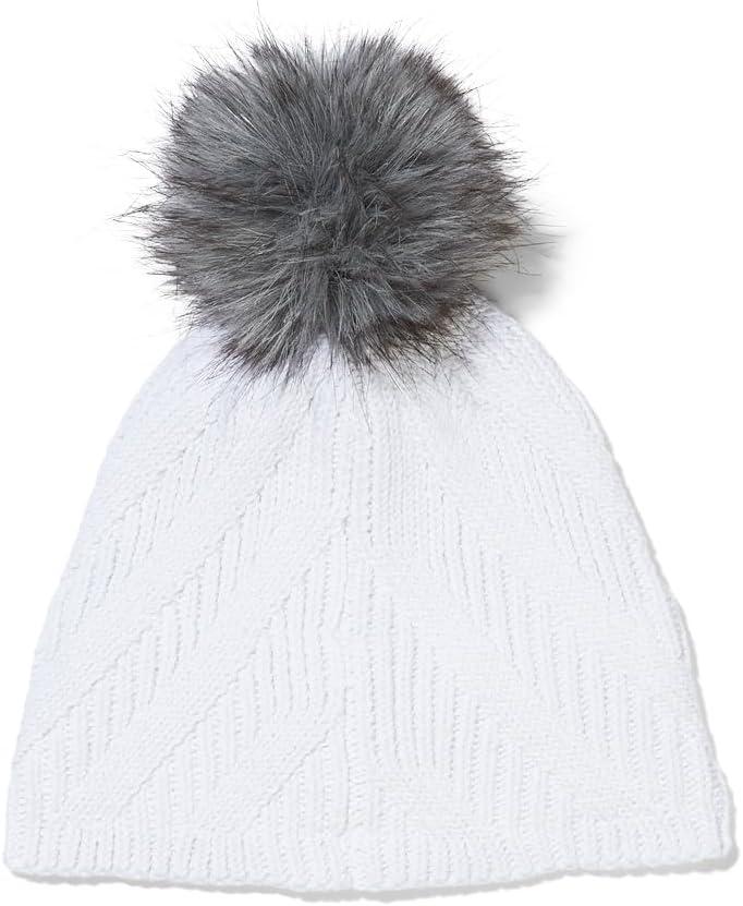 imageSpyder Womens Royal Pom Lined Ski BeanieWhite