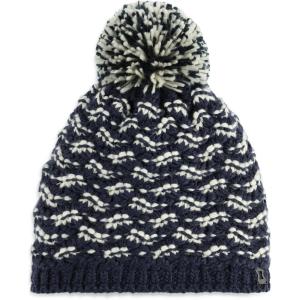 Spyder Women’s Brrr Berry Lined Knit Pom Ski Beanie(True Navy)