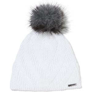 Spyder Women’s Royal Pom Lined Ski Beanie(White)
