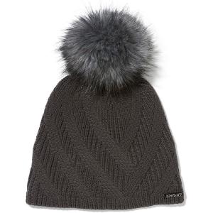 Spyder Women’s Royal Pom Lined Ski Beanie(Wintermoss)