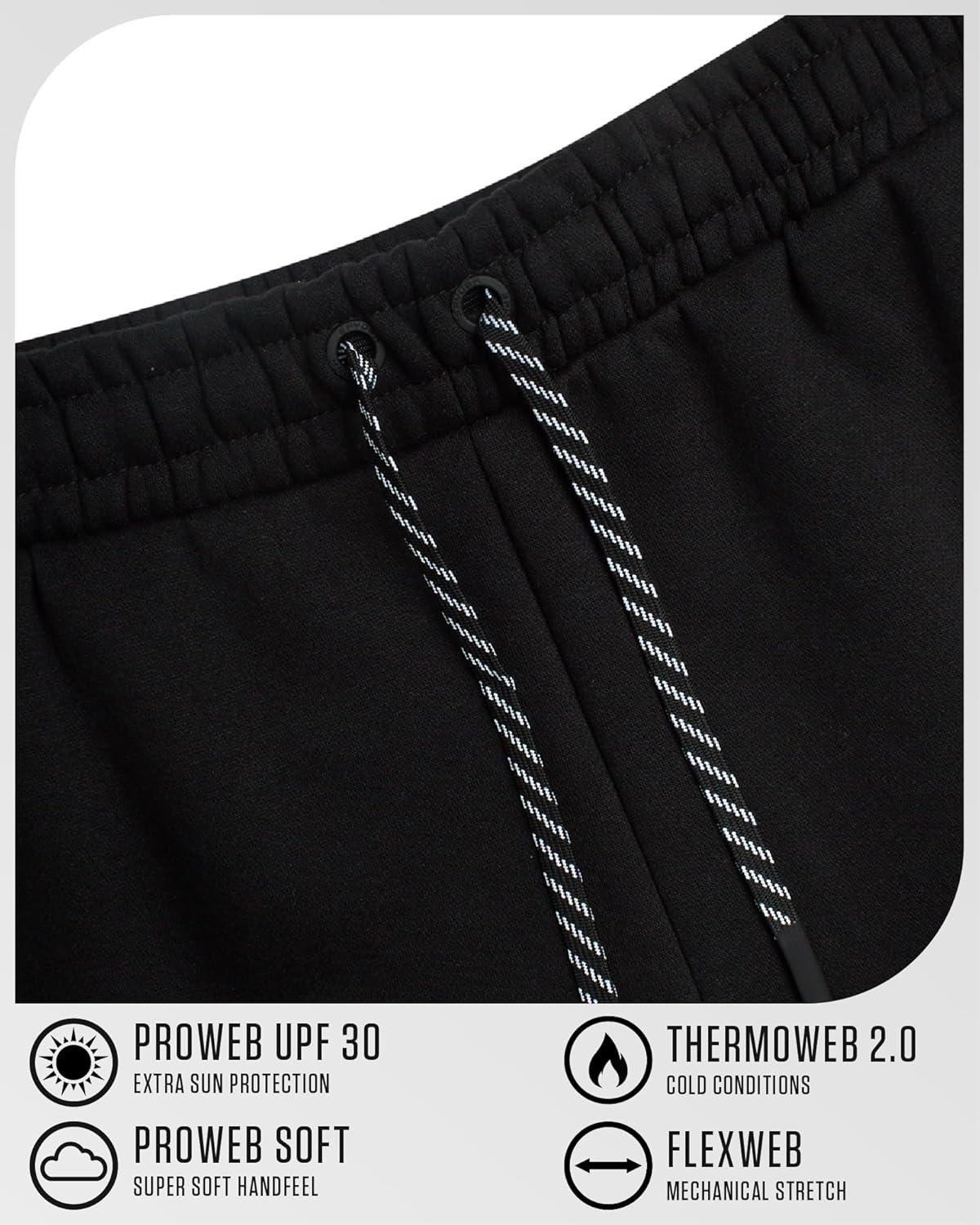 imageSpyder Mens Sweatpants Athletic Performance Fleece Joggers Sweatpants for Men for Gym Workout and Running Sizes SXXLBlack