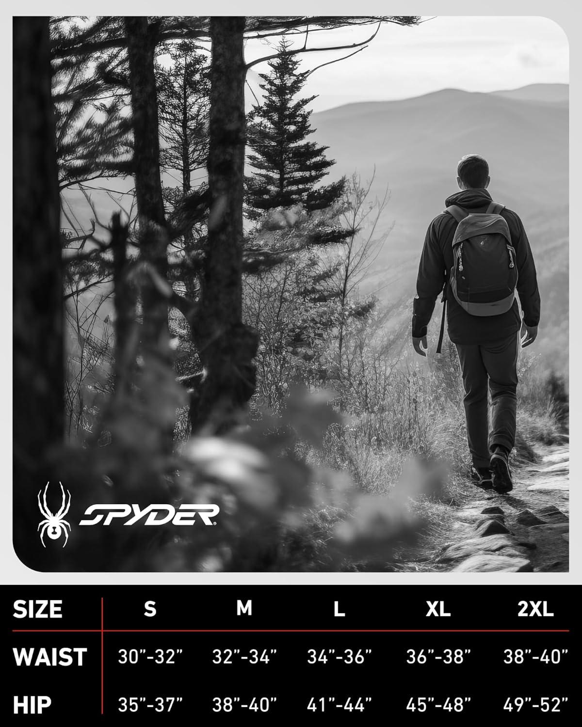 imageSpyder Mens Sweatpants Athletic Performance Fleece Joggers Sweatpants for Men for Gym Workout and Running Sizes SXXLCloud