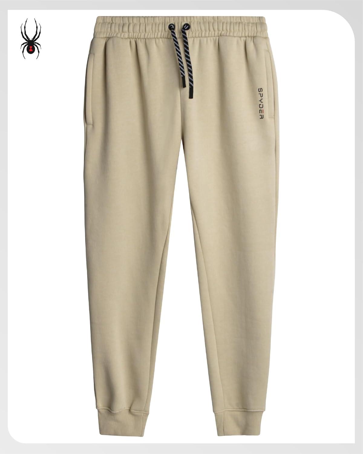 imageSpyder Mens Sweatpants Athletic Performance Fleece Joggers Sweatpants for Men for Gym Workout and Running Sizes SXXLCloud