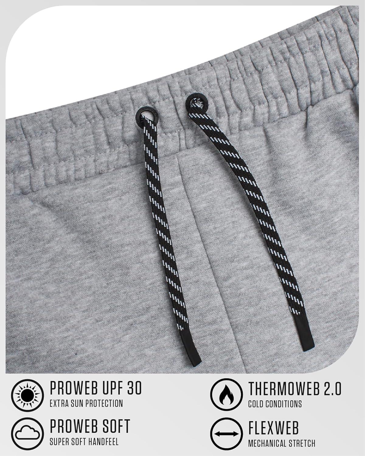 imageSpyder Mens Sweatpants Athletic Performance Fleece Joggers Sweatpants for Men for Gym Workout and Running Sizes SXXLGrey Heather