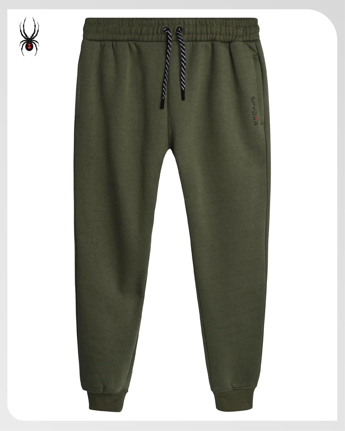 imageSpyder Mens Sweatpants Athletic Performance Fleece Joggers Sweatpants for Men for Gym Workout and Running Sizes SXXLSage