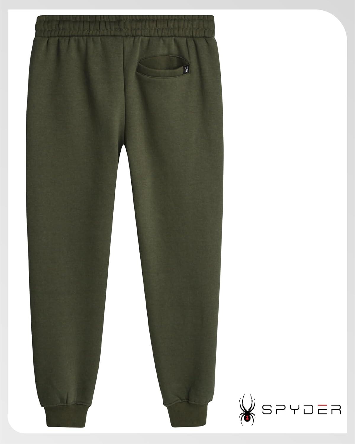 imageSpyder Mens Sweatpants Athletic Performance Fleece Joggers Sweatpants for Men for Gym Workout and Running Sizes SXXLSage