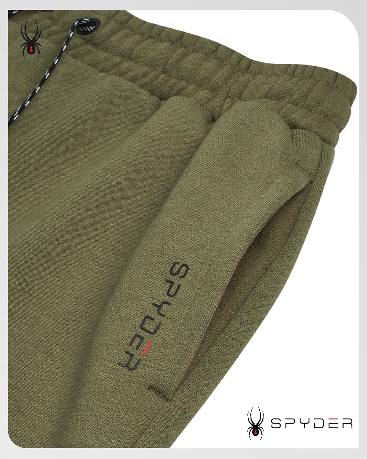imageSpyder Mens Sweatpants Athletic Performance Fleece Joggers Sweatpants for Men for Gym Workout and Running Sizes SXXLSage