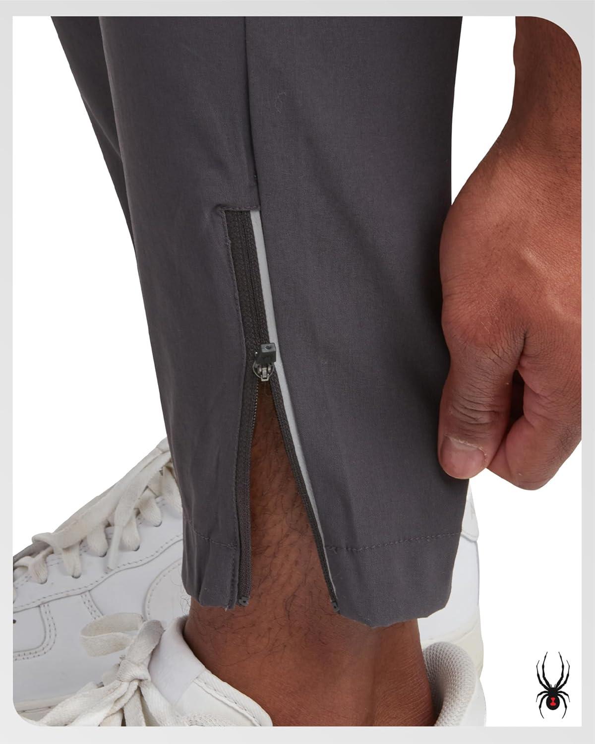 imageSpyder Mens Work Pants Lightweight Stretch Athletic Joggers for Men Moisture Wicking Pants for Work or Casual Golf WearPolar