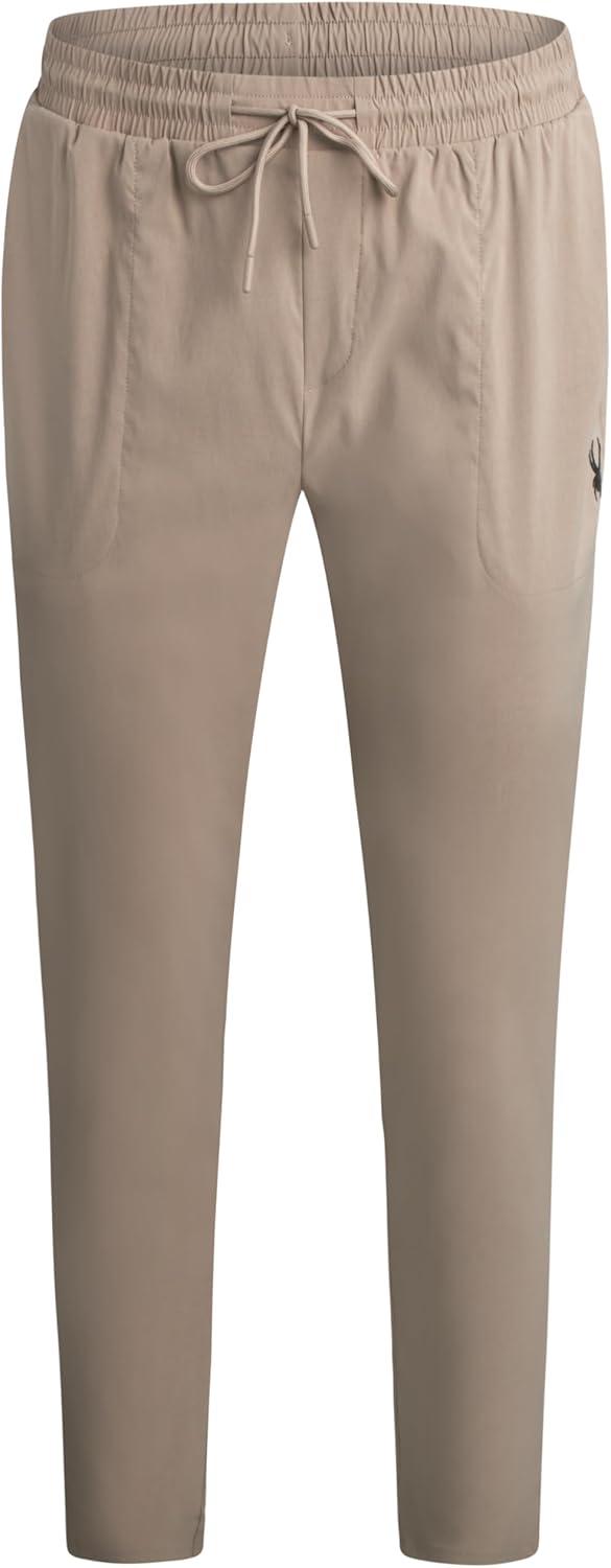 imageSpyder Mens Work Pants Moisture Wicking Pants for Work Lightweight Stretch Casual Golf Wear and Athletic Joggers for MenGravel