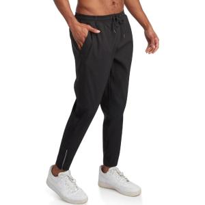 Spyder Mens Work Pants – Lightweight Stretch Athletic Joggers for Men – Moisture Wicking Pants for Work or Casual Golf Wear(Black)