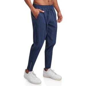 Spyder Mens Work Pants – Lightweight Stretch Athletic Joggers for Men – Moisture Wicking Pants for Work or Casual Golf Wear(Navy)