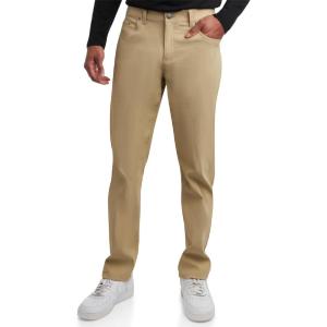 Spyder Mens Work Pants – Lightweight Stretch Moisture Wicking Golf Pants for Work – Comfortable Casual Dress Pants for Men(Khaki)