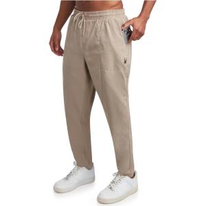 Spyder Mens Work Pants – Moisture Wicking Pants for Work – Lightweight Stretch Casual Golf Wear and Athletic Joggers for Men(Gravel)