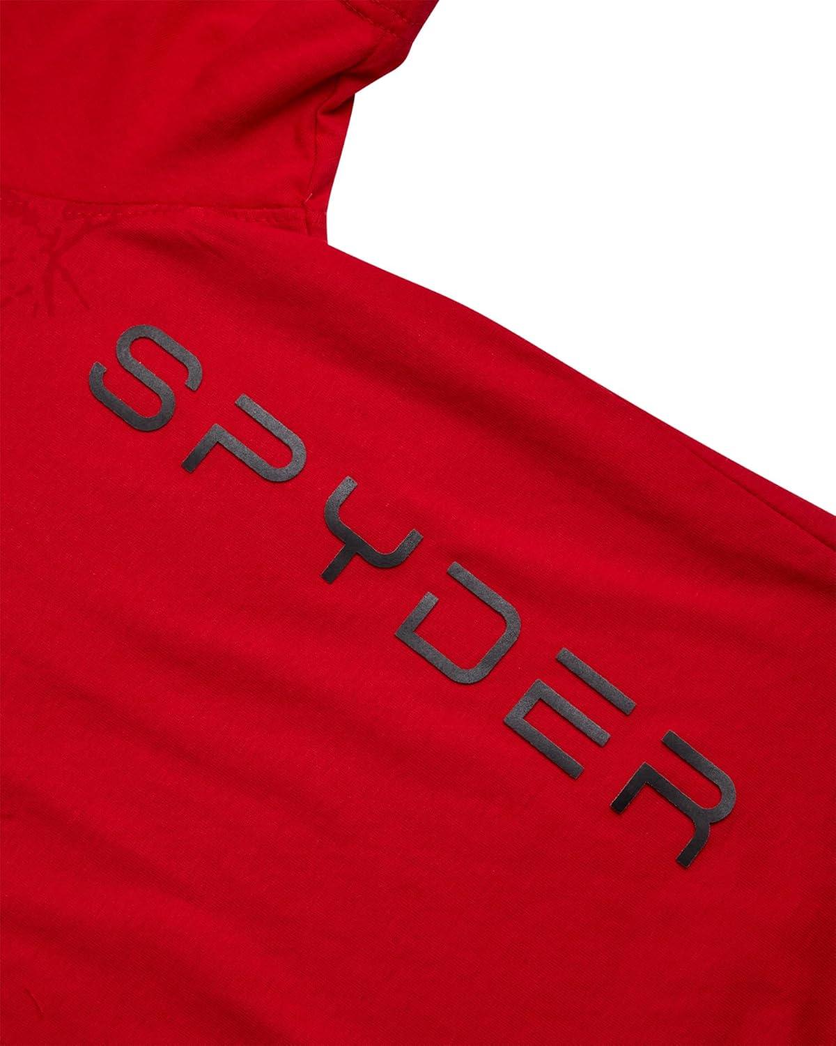 imageSpyder Mens T Shirt Lightweight Cotton Blend Short Sleeve Athletic Jersey Shirts for Men for Training Running or CasualSpyder Red Web