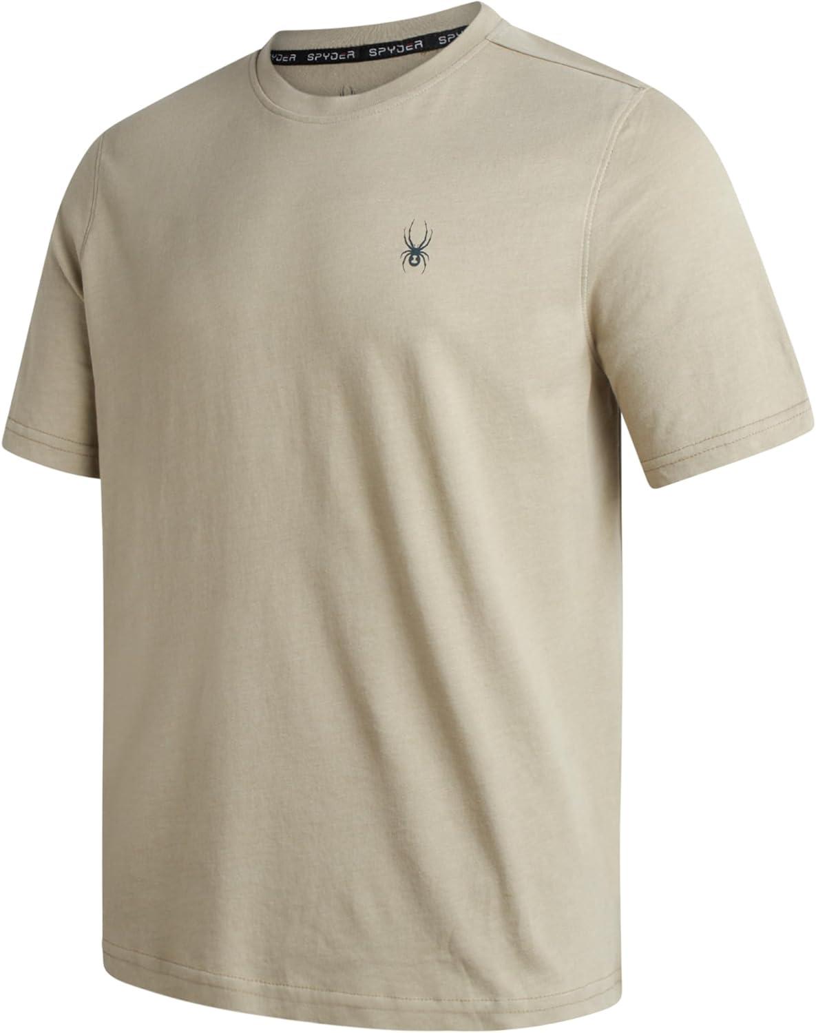 imageSpyder Mens TShirts Soft Cotton Blend Short Sleeve Graphic Tees Crew Neck Tshirt for Men Casual Shirts for Daily WearStone