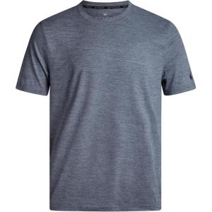 Spyder Mens T Shirt – Athletic Performance Short Sleeve Running Workout Tee – Moisture Wicking Crewneck Shirts for Men(Slate Blue Logo)